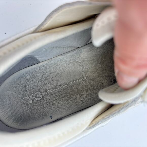 Y-3 Yohji Yamamoto Adidas Rivalry White Sneakers Men's 11 Streetwear - Picture 9 of 14